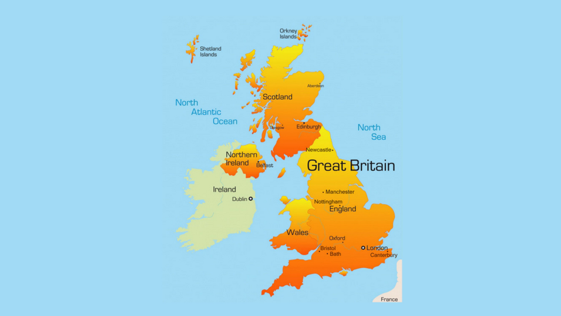 The smallest island is great britain. Great Britain карта. Части Великобритании на карте. Британские острова на карте. Карта the uk of great Britain and Northern Ireland.