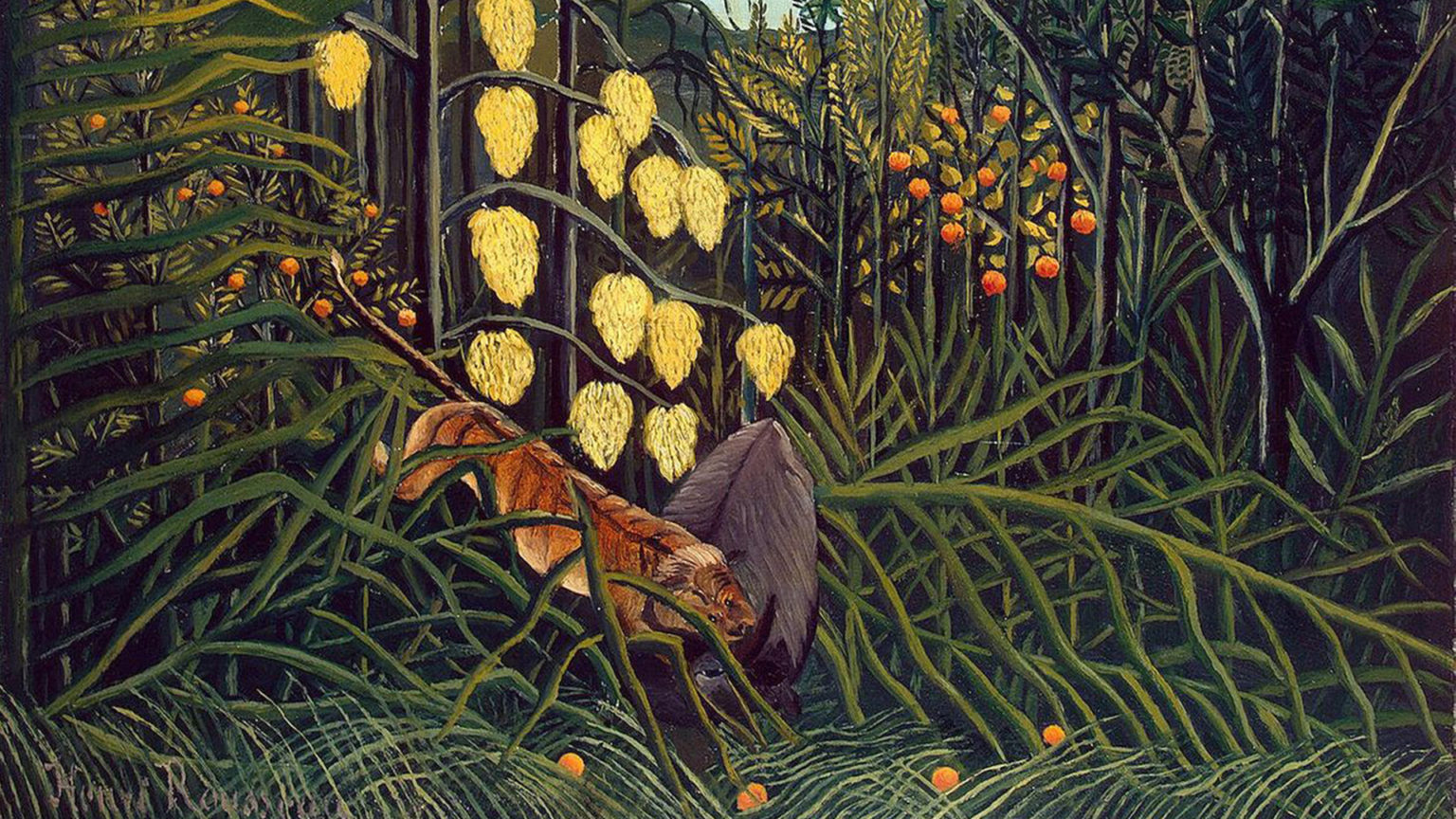 Henri rousseau картины